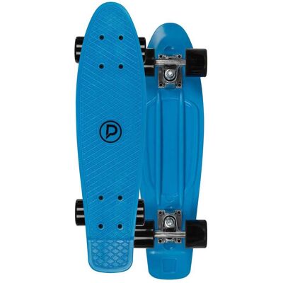 Playlife Vinylboard 22x6" Skateboard Cruiser Blu Playlife Vinylboard 22x6" Skateboard Cruiser Blu