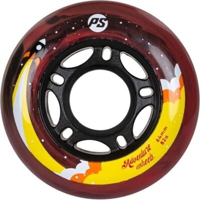 Ruedas de Patines Adventure 64 - 4 Unidades Dourado Ruedas de Patines Adventure 64 - 4 Unidades Dourado