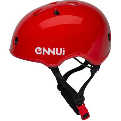 Ennui Elite Helm Rot - Leicht, Schutz, 54-59cm - Helm Ennui Elite Helm Rot - Leicht, Schutz, 54-59cm - Helm