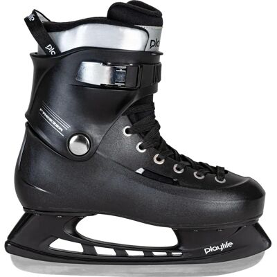 PLAYLIFE Freezer Black Schlittschuhe - Verstellbare Größe 43/44 PLAYLIFE Freezer Black Schlittschuhe - Verstellbare Größe 43/44