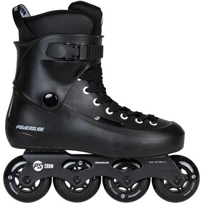 Powerslide Zoom 80 Inline Skates - Schwarz, Modell 2023, Größe 37-38 Powerslide Zoom 80 Inline Skates - Schwarz, Modell 2023, Größe 37-38