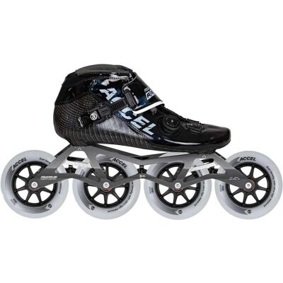 Powerslide Patines en Línea - Accel 110 - Soporte de carbono - Alta velocidad Powerslide Patines en Línea - Accel 110 - Soporte de carbono - Alta velocidad