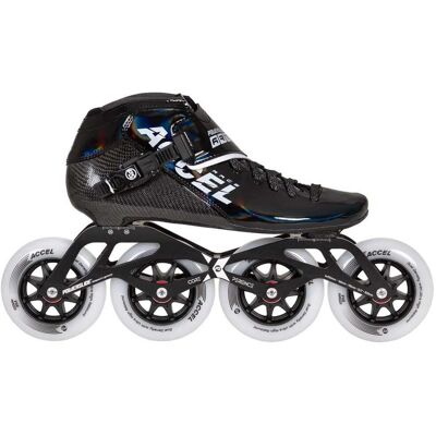 Patines en línea Powerslide Accel Race 100 - Negro EU 47 Patines en línea Powerslide Accel Race 100 - Negro EU 47