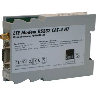 Coniugo 700600250S LTE Modem - LTE GSM, DIN mount, Data transfer Coniugo 700600250S LTE Modem - LTE GSM, DIN mount, Data transfer
