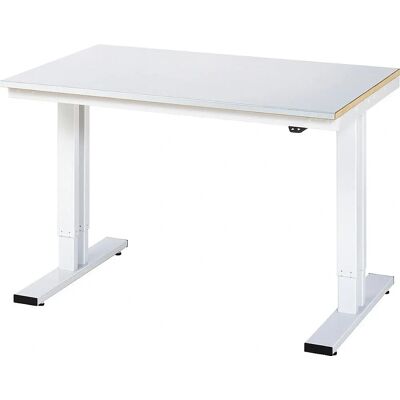 RAU Elektrisch höhenverstellbarer Arbeitstisch - Stahl, 300kg - 720-1120mm RAU Elektrisch höhenverstellbarer Arbeitstisch - Stahl, 300kg - 720-1120mm