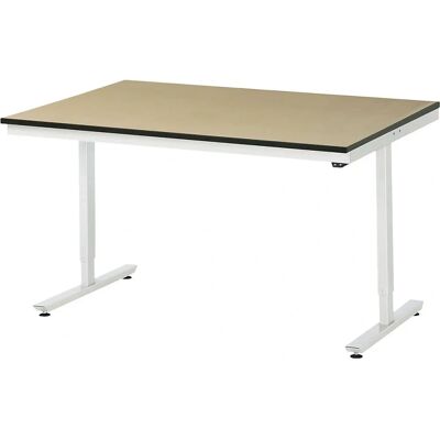 Mesa de trabalho ajustável RAU - Elétrica, MDF, 150kg Mesa de trabalho ajustável RAU - Elétrica, MDF, 150kg