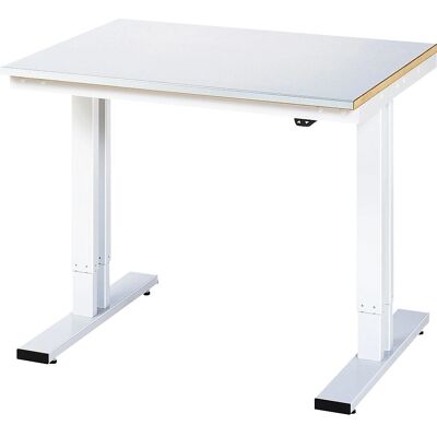 Mesa de trabalho ajustável RAU - 720-1120mm - Aço 25mm Mesa de trabalho ajustável RAU - 720-1120mm - Aço 25mm