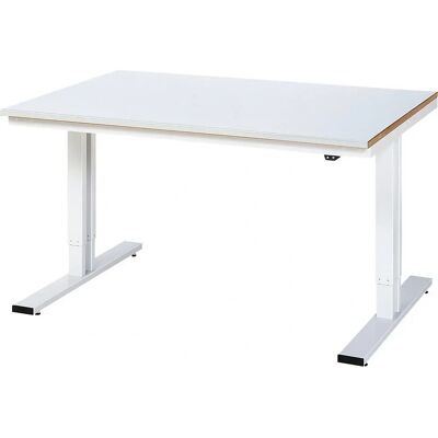 Mesa de trabalho ajustável RAU - Aço, 300kg, 1500x1000mm Mesa de trabalho ajustável RAU - Aço, 300kg, 1500x1000mm