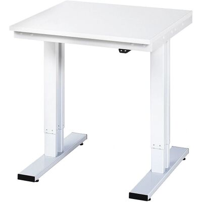 Table de travail électrique ajustable RAU - Mélamine ESD - 300kg - Publicité Table de travail électrique ajustable RAU - Mélamine ESD - 300kg - Publicité