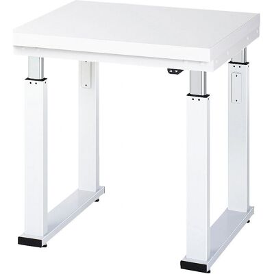 RAU Höhenverstellbarer Arbeitstisch - 600kg - Hartlaminat - 740-1140mm RAU Höhenverstellbarer Arbeitstisch - 600kg - Hartlaminat - 740-1140mm