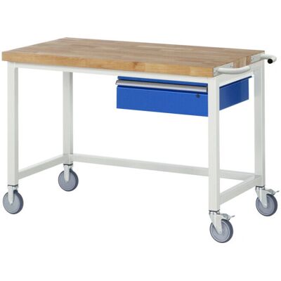 Rau. Modèle 8001 Banc de travail - 1000 X 700mm, 1 Tiroir - Publicité Rau. Modèle 8001 Banc de travail - 1000 X 700mm, 1 Tiroir - Publicité