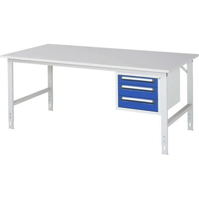 KaiserKraft Arbeitstisch mit Schubladenschrank - Höhenverstellbar KaiserKraft Arbeitstisch mit Schubladenschrank - Höhenverstellbar