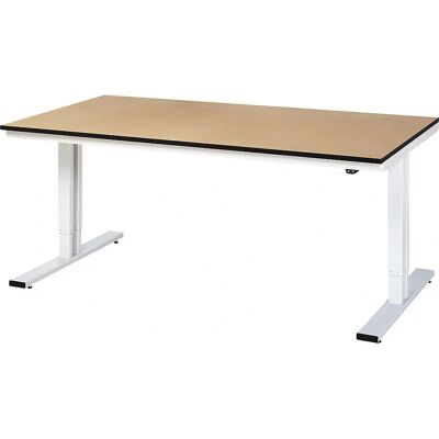 RAU Höhenverstellbarer Arbeitstisch - 300kg MDF 2000x1000mm RAU Höhenverstellbarer Arbeitstisch - 300kg MDF 2000x1000mm
