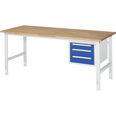 kaiserkraft Arbeitstisch mit Schubladenschrank - Höhenverstellbar kaiserkraft Arbeitstisch mit Schubladenschrank - Höhenverstellbar