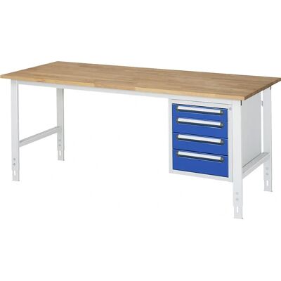 KaiserKraft Arbeitstisch mit Schubladenschrank - Höhenverstellbar KaiserKraft Arbeitstisch mit Schubladenschrank - Höhenverstellbar