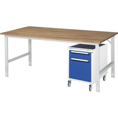 kaiserkraft Höhenverstellbarer Arbeitstisch mit Schubladenschrank kaiserkraft Höhenverstellbarer Arbeitstisch mit Schubladenschrank