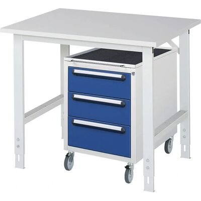 KaiserKraft Arbeitstisch mit Schubladenschrank - Höhenverstellbar KaiserKraft Arbeitstisch mit Schubladenschrank - Höhenverstellbar
