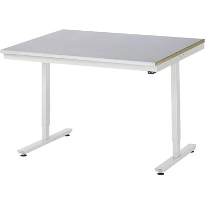 RAU Mesa de trabalho ajustável - Aço inoxidável - 720-1120mm RAU Mesa de trabalho ajustável - Aço inoxidável - 720-1120mm
