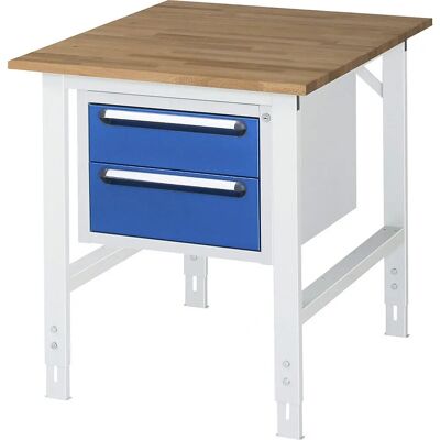 Kaiserkraft Bureau de travail avec armoire à tiroirs - Publicité Kaiserkraft Bureau de travail avec armoire à tiroirs - Publicité