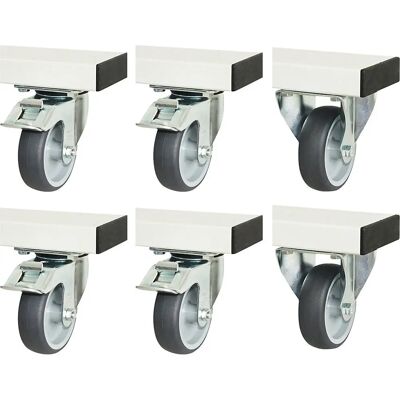 RAU - adlatus 300 - Silber - 100 x 30 mm - Wheels set RAU - adlatus 300 - Silber - 100 x 30 mm - Wheels set