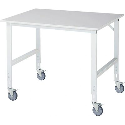 RAU Mesa de trabalho azul claro RAL 5012 - Mesa de trabalho RAU Mesa de trabalho azul claro RAL 5012 - Mesa de trabalho