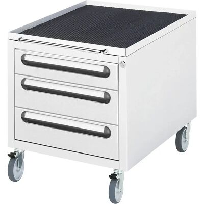 Stahl Büroaufbewahrung - 3 Schubladen - 600x480x540 mm Stahl Büroaufbewahrung - 3 Schubladen - 600x480x540 mm