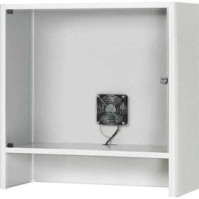 RAU Monitor Gehäuse mit Aktivbelüftung - 710 x 720 x 300 mm, Hellgrau RAL 7035 RAU Monitor Gehäuse mit Aktivbelüftung - 710 x 720 x 300 mm, Hellgrau RAL 7035