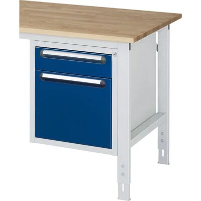 RAU Untertischschrank - Hellgrau / Cyanblau - Stahl RAU Untertischschrank - Hellgrau / Cyanblau - Stahl