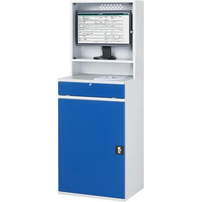 RAU Computertisch mit verstellbarem Regal - Computer Typ RAU Computertisch mit verstellbarem Regal - Computer Typ