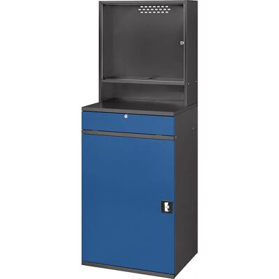 RAU Computer-Arbeitsplatz mit Monitorfach - 650 mm Breite RAU Computer-Arbeitsplatz mit Monitorfach - 650 mm Breite