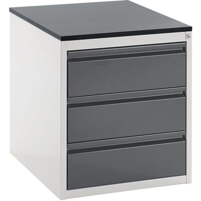 RAU Stauraumschrank - Teleskop-Schubladenauszüge, 640mm, 3x180mm - Stauraumschrank RAU Stauraumschrank - Teleskop-Schubladenauszüge, 640mm, 3x180mm - Stauraumschrank