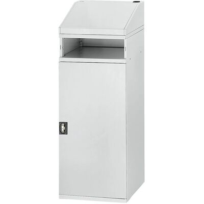 Postazione di lavoro industriale RAU con scomparto aperto - Grigio chiaro RAL 7035 Postazione di lavoro industriale RAU con scomparto aperto - Grigio chiaro RAL 7035