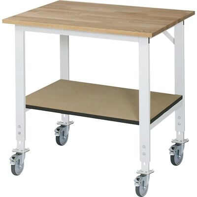 Table de travail RAU avec plateau en hêtre - Table de travail - Publicité Table de travail RAU avec plateau en hêtre - Table de travail - Publicité