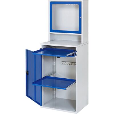 RAU W060/2 Stahl-Computerschrank - Verschließbar, Lüftung RAU W060/2 Stahl-Computerschrank - Verschließbar, Lüftung
