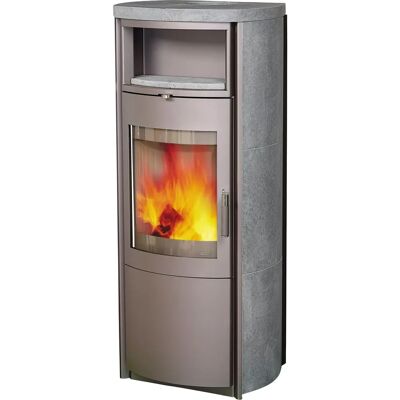 HARK Nika EcoPlus - Naturstein Holzofen, Grau - Kaminofen HARK Nika EcoPlus - Naturstein Holzofen, Grau - Kaminofen