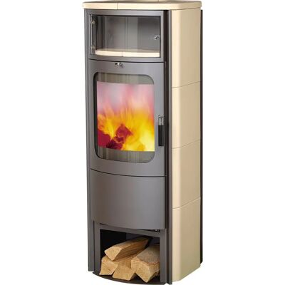 HARK Opera B Grande - Dauerbrand Kaminofen, creme, Kacheln, 5 kW HARK Opera B Grande - Dauerbrand Kaminofen, creme, Kacheln, 5 kW