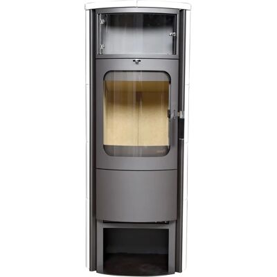 HARK Opera B Grande - Creme Keramik Kaminofen - 7kW - A+ HARK Opera B Grande - Creme Keramik Kaminofen - 7kW - A+