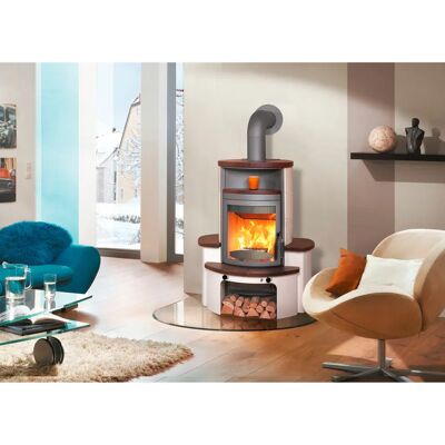 HARK Avenso GT ECOplus 6 KW - Braun - Kaminofen HARK Avenso GT ECOplus 6 KW - Braun - Kaminofen