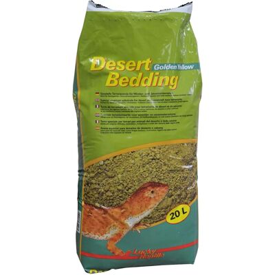 Lucky Reptile - Substrat Désert Doré Jaune 20L - Substrat pour Terrariums Lucky Reptile - Substrat Désert Doré Jaune 20L - Substrat pour Terrariums