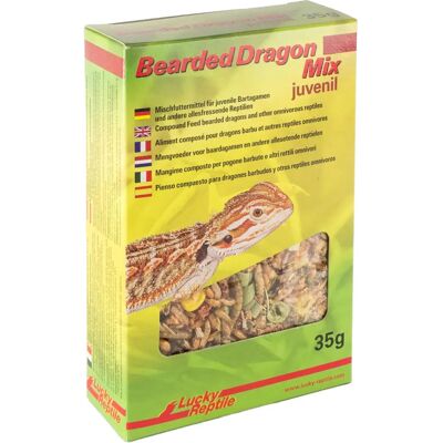 Lucky Reptile Mélange Juvenile pour Dragon Barbu - Nourriture pour Reptiles - Publicité Lucky Reptile Mélange Juvenile pour Dragon Barbu - Nourriture pour Reptiles - Publicité