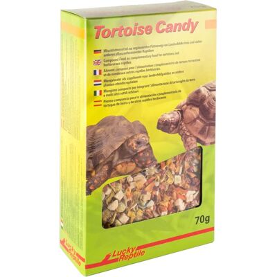 Lucky Reptile Teknős Cukorka 70g - Kiegészítő az állatoknak Lucky Reptile Teknős Cukorka 70g - Kiegészítő az állatoknak