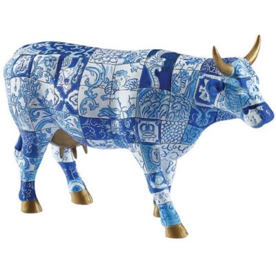 Cow Parade Ora Poix - Artystyczna krowa do domu lub biura - 30,5cm Cow Parade Ora Poix - Artystyczna krowa do domu lub biura - 30,5cm