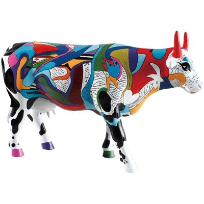 Cow Parade Ziv's Udderly Cool Cow - Collection d'art - Publicité Cow Parade Ziv's Udderly Cool Cow - Collection d'art - Publicité