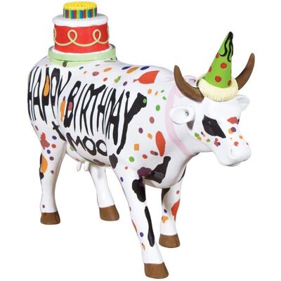 Cow Parade Happy Birthday - Sztuka rzeźba - Holenderski prezent Cow Parade Happy Birthday - Sztuka rzeźba - Holenderski prezent