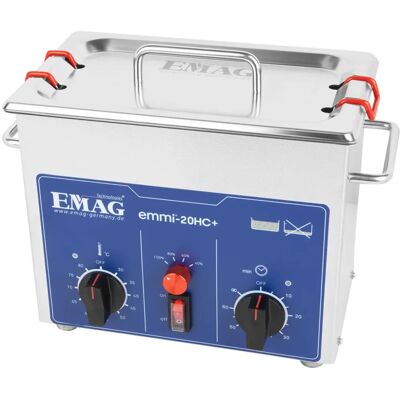 Emag Emmi-20HC Plus Ultrasound Cleaner 120 W 2.6 L - Ultrasound Cleaner Emag Emmi-20HC Plus Ultrasound Cleaner 120 W 2.6 L - Ultrasound Cleaner