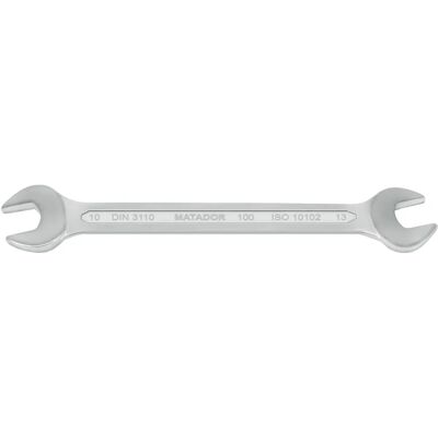 Matador Model 0100 1013 - Open End Wrench - DIN 3110 Matador Model 0100 1013 - Open End Wrench - DIN 3110