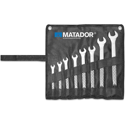 Juego de llaves de doble boca Matador - 8 piezas, 6-22mm Juego de llaves de doble boca Matador - 8 piezas, 6-22mm