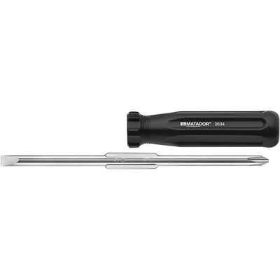 Tournevis Eco Matador - Pratique, Compact, Poignée Noire Tournevis Eco Matador - Pratique, Compact, Poignée Noire