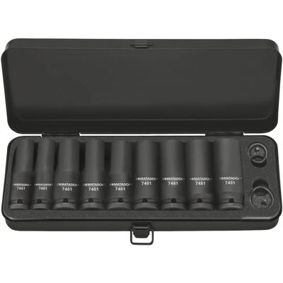 Matador Power-Socket Schlüsselset - 13-tlg., 10-24 mm, Sechskant Matador Power-Socket Schlüsselset - 13-tlg., 10-24 mm, Sechskant