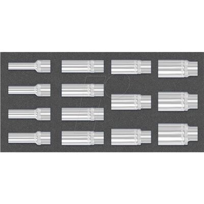 MATADOR 8164 4081 - Steckschlüsselsatz - 14 Stück - 1/2" Antrieb MATADOR 8164 4081 - Steckschlüsselsatz - 14 Stück - 1/2" Antrieb
